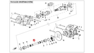 ΚΕΝΤΡΙΚΟΣ ΑΞΟΝΑΣ ΔΙΑΦΟΡΙΚΟΥ CFMOTO CFORCE S MY24 ΑΝΤΑΛΛΑΚΤΙΚΑ