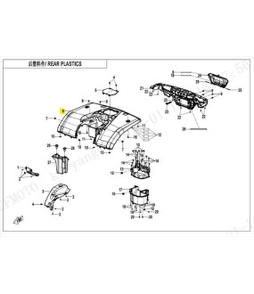 ΠΙΣΩ ΦΤΕΡΟ CFMOTO CFORCE 450/520