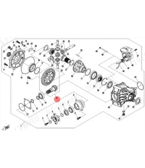 REAR GEAR CASE ASSY ΑΝΤΑΛΛΑΚΤΙΚΑ