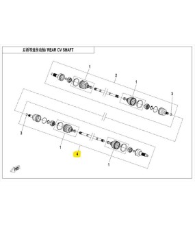 ΠΙΣΩ ΑΡΙΣΤΕΡΟ ΗΜΙΑΞΟΝΙΟ CFMOTO CFORCE 450/520 ΑΝΤΑΛΛΑΚΤΙΚΑ