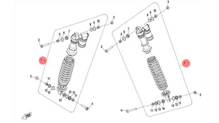 REAR SHOCK ABSORBER ASSY