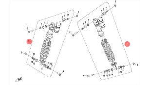 REAR SHOCK ABSORBER ASSY 