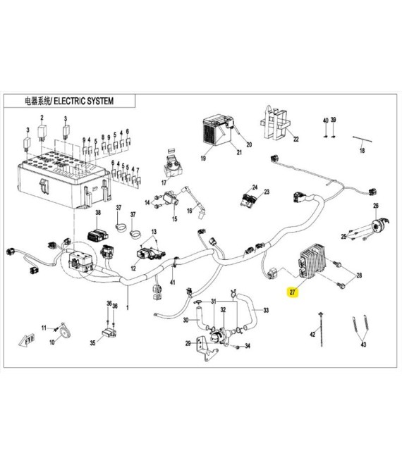 ΑΝΟΡΘΩΤΗΣ CFMOTO CFORCE 450/520 '22-'23 ΗΛΕΚΤΡΙΚΑ ΑΝΟΡΘΩΤΗΣ CFMOTO CFORCE 450/520 '22-'23