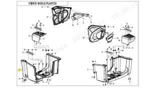 ΠΑΤΩΜΑ ΔΕΞΙΟ CFMOTO CFORCE L ΑΝΤΑΛΛΑΚΤΙΚΑ