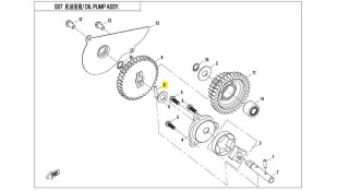 ROLLER NEEDLE P4x21.8 CFMOTO CFORCE