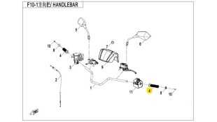 ΧΕΙΡΟΛΑΒΗ ΤΙΜΟΝΙΟΥ CFMOTO CFORCE 450/520 ΧΕΙΡΟΛΑΒΗ ΤΙΜΟΝΙΟΥ CFMOTO CFORCE 450/520