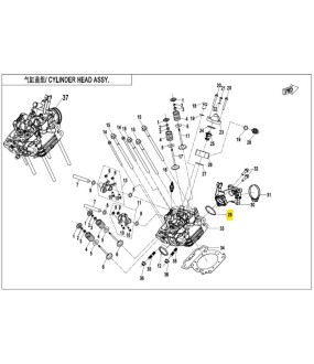 ΟΡΙΝΓΚ ΕΙΣΑΓΩΓΗΣ CFMOTO CFORCE/UFORCE  450/520/625/850/1000 ΑΝΤΑΛΛΑΚΤΙΚΑ