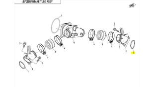 ΟΡΙΝΓΚ ΕΙΣΑΓΩΓΗΣ CFMOTO CFORCE/UFORCE  450/520/625/850/1000 ΑΝΤΑΛΛΑΚΤΙΚΑ