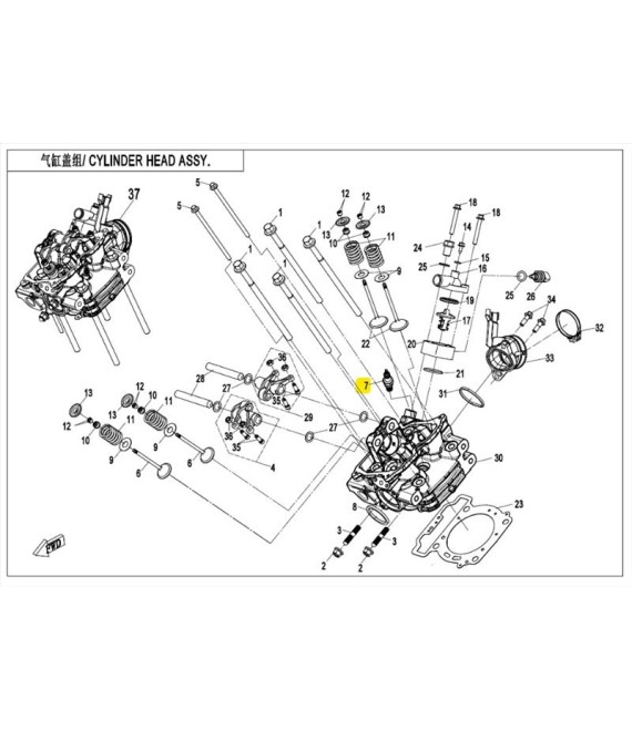 ΜΠΟΥΖΙ CFMOTO NGK ELECTRICAL PARTS ΜΠΟΥΖΙ CFMOTO NGK