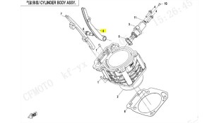 ΓΛΥΣΙΕΡΑ ΚΑΔΕΝΑΣ ΕΚΚΕΝΤΡΟΦΟΡΟΥ CFMOTO CFORCE/UFORCE 450/500/520/625