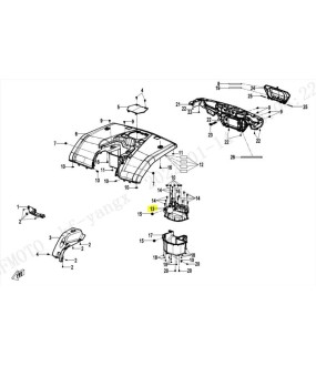 ΑΝΩ ΚΑΠΑΚΙ ΑΠΟΘΗΚΕΥΤΙΚΟΥ ΚΟΥΤΙΟΥ CFMOTO CFORCE 450/520 ΑΝΤΑΛΛΑΚΤΙΚΑ