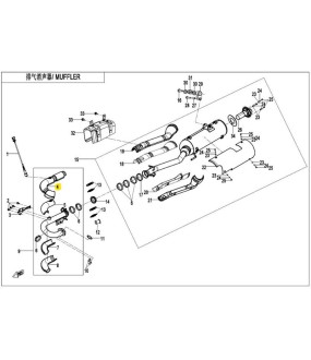 ΚΑΛΥΜΜΑ ΕΞΑΤΜΙΣΗΣ ΠΑΝΩ ΕΜΠΡΟΣ CFMOTO CFORCE 450/520/625 ΑΝΤΑΛΛΑΚΤΙΚΑ ΚΑΛΥΜΜΑ ΕΞΑΤΜΙΣΗΣ ΠΑΝΩ ΕΜΠΡΟΣ CFMOTO CFORCE 450/520/625