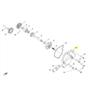 ΚΑΛΥΜΜΑ ΑΝΤΛΙΑΣ ΝΕΡΟΥ CFMOTO CFORCE 850/1000