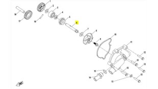 ΑΞΟΝΑΣ ΑΝΤΛΙΑΣ ΝΕΡΟΥ CFMOTO CFORCE 850/1000 UFORCE/ZFORCE 1000