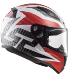 LS2 FF353 RAPID GRID GLOSS WHITE RED S ACCESSORIES LS2 FF353 RAPID GRID GLOSS WHITE RED S