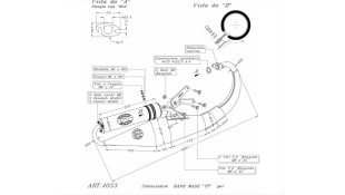 ΕΞΑΤΜΙΣΗ LEOVINCE TT YAMAHA BW'S 50 ΑΝΤΑΛΛΑΚΤΙΚΑ