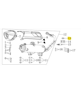 ΖΟΑΝ ΕΞΑΤΜΙΣΗΣ VOGE SR1 /ADV 125