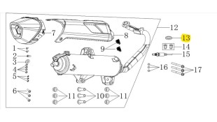 ΖΟΑΝ ΕΞΑΤΜΙΣΗΣ VOGE SR1 /ADV 125