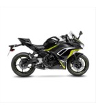 ΕΞΑΤΜΙΣΗ LEOVINCE ONE EVO BLACK KAWASAKI NINJA 650 ΑΝΤΑΛΛΑΚΤΙΚΑ