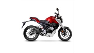 ΕΞΑΤΜΙΣΗ LEOVINCE LV10 BLACK HONDA CB 125R ΑΝΤΑΛΛΑΚΤΙΚΑ