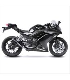 ΤΕΛΙΚΟ ΕΞΑΤΜΙΣΗΣ LEOVINCE LV10 BLACK KAWASAKI NINJA 300 ΑΝΤΑΛΛΑΚΤΙΚΑ