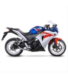 ΤΕΛΙΚΟ ΕΞΑΤΜΙΣΗΣ LEOVINCE LV10 BLACK HONDA CBR250 ΑΝΤΑΛΛΑΚΤΙΚΑ