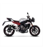 ΤΕΛΙΚΟ ΕΞΑΤΜΙΣΗΣ LEOVINCE LV PRO BLACK TRIUMPH STREET TRIPLE 765 ΑΝΤΑΛΛΑΚΤΙΚΑ