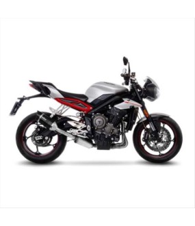 ΤΕΛΙΚΟ ΕΞΑΤΜΙΣΗΣ LEOVINCE LV PRO BLACK TRIUMPH STREET TRIPLE 765 ΑΝΤΑΛΛΑΚΤΙΚΑ