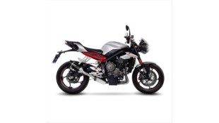 ΤΕΛΙΚΟ ΕΞΑΤΜΙΣΗΣ LEOVINCE LV PRO BLACK TRIUMPH STREET TRIPLE 765 ΑΝΤΑΛΛΑΚΤΙΚΑ