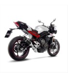 ΤΕΛΙΚΟ ΕΞΑΤΜΙΣΗΣ LEOVINCE LV PRO BLACK TRIUMPH STREET TRIPLE 765 ΑΝΤΑΛΛΑΚΤΙΚΑ