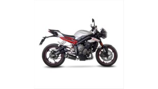 ΤΕΛΙΚΟ ΕΞΑΤΜΙΣΗΣ LEOVINCE LV1 BLACK TRIUMPH STREET TRIPLE 765 ΑΝΤΑΛΛΑΚΤΙΚΑ