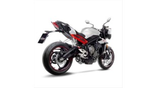 ΤΕΛΙΚΟ ΕΞΑΤΜΙΣΗΣ LEOVINCE LV1 BLACK TRIUMPH STREET TRIPLE 765 ΑΝΤΑΛΛΑΚΤΙΚΑ