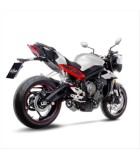 ΤΕΛΙΚΟ ΕΞΑΤΜΙΣΗΣ LEOVINCE LV1 BLACK TRIUMPH STREET TRIPLE 765 ΑΝΤΑΛΛΑΚΤΙΚΑ