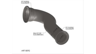 LINK PIPE LEOVINCE HUSQVARNA 401 LINK PIPE LEOVINCE HUSQVARNA 401