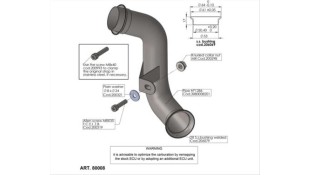 LINK PIPE LEOVINCE KTM/CFMOTO/HUSQVARNA ΑΝΤΑΛΛΑΚΤΙΚΑ