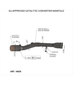 ΛΑΙΜΟΙ ΕΞΑΤΜΙΣΗΣ LEOVINCE YAMAHA TMAX 560