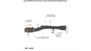 ΛΑΙΜΟΙ ΕΞΑΤΜΙΣΗΣ LEOVINCE YAMAHA TMAX 560 ΑΝΤΑΛΛΑΚΤΙΚΑ