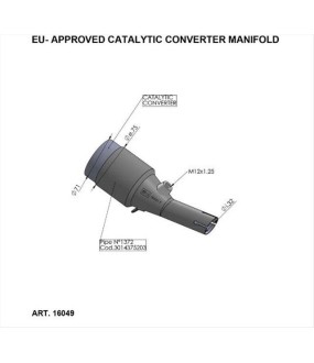 ΛΑΙΜΟΙ ΕΞΑΤΜΙΣΗΣ LEOVINCE YAMAHA XMAX 300 ΑΝΤΑΛΛΑΚΤΙΚΑ