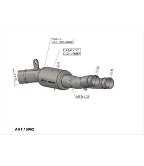 ΛΑΙΜΟΙ ΕΞΑΤΜΙΣΗΣ LEOVINCE YAMAHA XSR 700 ΑΝΤΑΛΛΑΚΤΙΚΑ