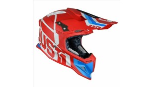 JUST1 J12 MATT RED BLUE WHITE L
