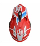 JUST1 J12 MATT RED BLUE WHITE L