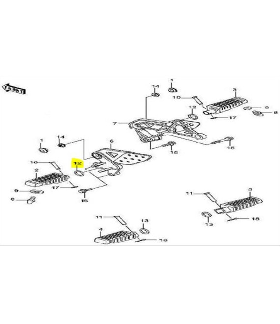 ΡΟΔΕΛΑ ΜΑΡΣΠΙΕ ΟΔΗΓΟΥ ΓΝΗΣΙΟ MODENAS DINAMIK 125 SPARE PARTS ΡΟΔΕΛΑ ΜΑΡΣΠΙΕ ΟΔΗΓΟΥ ΓΝΗΣΙΟ MODENAS DINAMIK 125