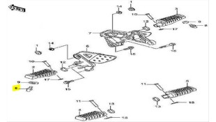 ΒΙΔΑ ΜΑΡΣΠΙΕ ΟΔΗΓΟΥ ΓΝΗΣΙΟ MODENAS DINAMIK 125 ΒΙΔΑ ΜΑΡΣΠΙΕ ΟΔΗΓΟΥ ΓΝΗΣΙΟ MODENAS DINAMIK 125