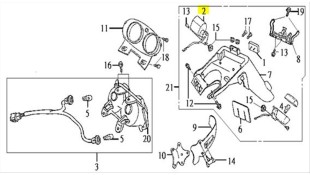 ΚΡΥΣΤΑΛΛΟ ΦΛΑΣ ΠΙΣΩ ΔΕΞΙ/ΑΡΙΣΤΕΡΟ SYM JET CLASSIC 50