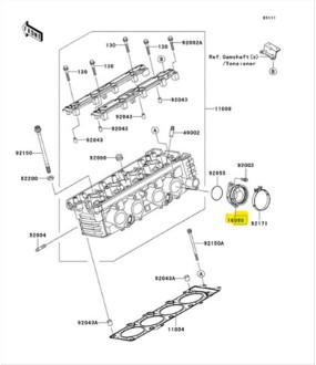 ΕΙΣΑΓΩΓΗ ΚΑΡΜΠΥΛΑΤΕΡ ΓΝΗΣΙΑ KAWASAKI Z750 ΑΝΤΑΛΛΑΚΤΙΚΑ