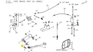 ΕΛΑΤΗΡΙΟ ΠΟΔΟΦΡΕΝΟΥ PGO XL RIDER 150