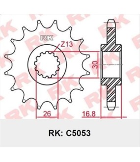 ΓΡΑΝΑΖΙ ΚΙΝΗΣΗΣ RK C5053 16T