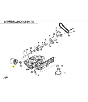 ΦΙΛΤΡΟ ΛΑΔΙΟΥ CFMOTO 0MQ0-070200-00001 CL X 700 ΑΝΤΑΛΛΑΚΤΙΚΑ