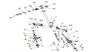 ΑΚΡΑΞΟΝΙΟ ΔΕΞΙΟ	 SYM QUADLANDER 200 ΑΝΤΑΛΛΑΚΤΙΚΑ