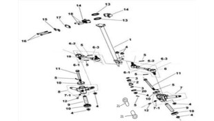 ΜΠΑΛΑΚΙ ΔΕΞΙΟΣΤΡΟΦΟ SYM QUADLANDER 200 ΑΝΤΑΛΛΑΚΤΙΚΑ